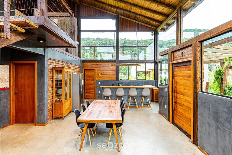 Casa vacaciones: estilo comodidad Bombinhas EMB686