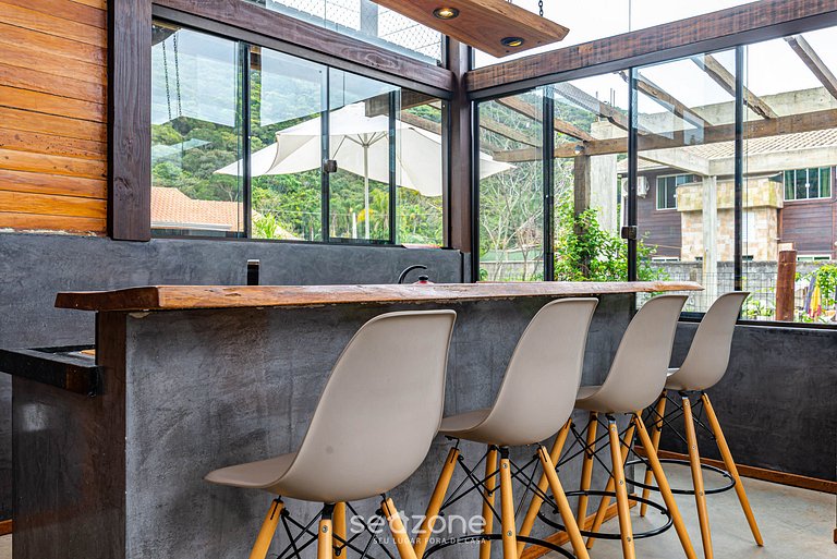 Casa vacaciones: estilo comodidad Bombinhas EMB686