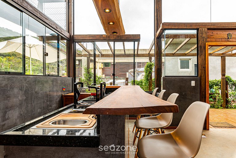 Casa de férias: estilo e conforto Bombinhas EMB686