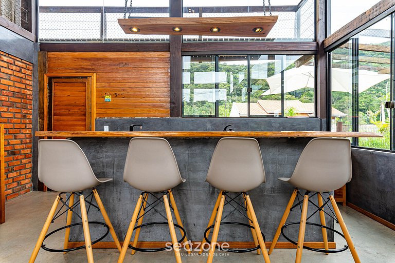 Casa vacaciones: estilo comodidad Bombinhas EMB686