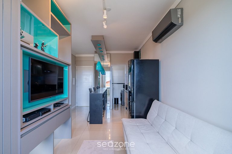 Estúdio Completo a 900 m da Lagoa ECM0206