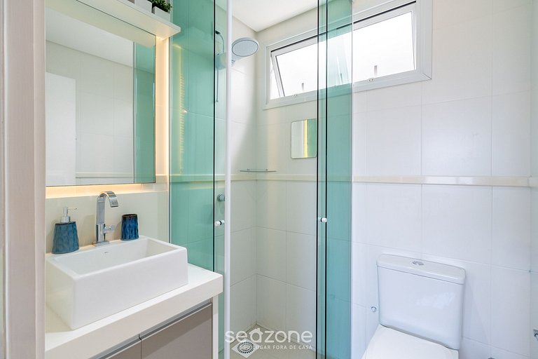 Estúdio Completo a 900 m da Lagoa ECM0206