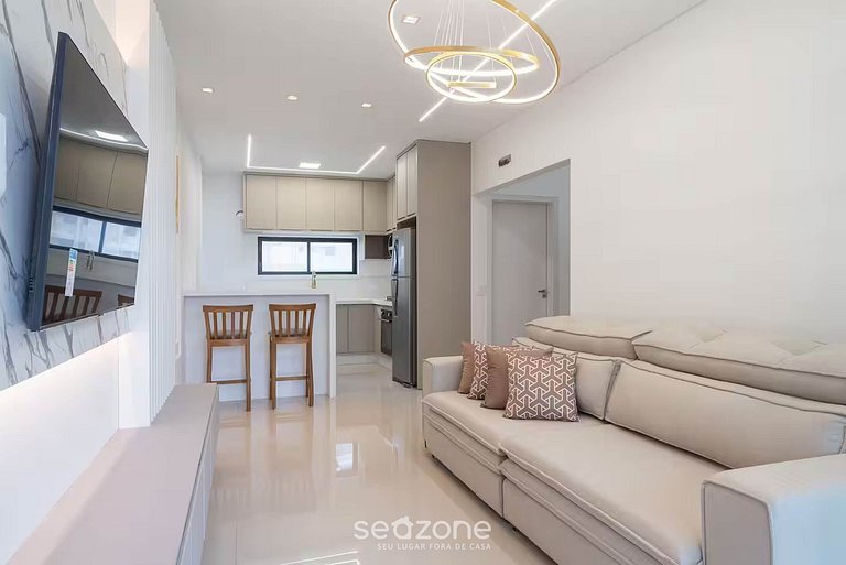 Acogedor apto cerca de la playa en Itapema RGO701