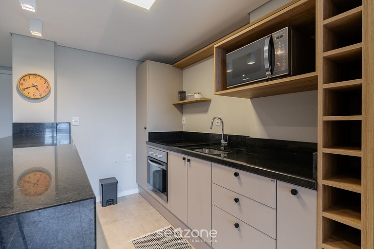 Apto en condominio con piscina en Floripa OKA0135