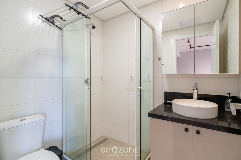 Apto en condominio con piscina en Floripa OKA0135