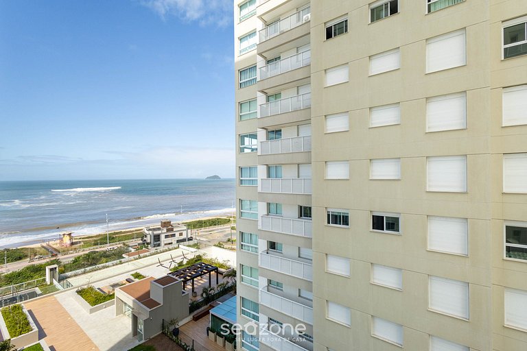 Dpto c/ balcón, parrilla y vista al mar SHC0801