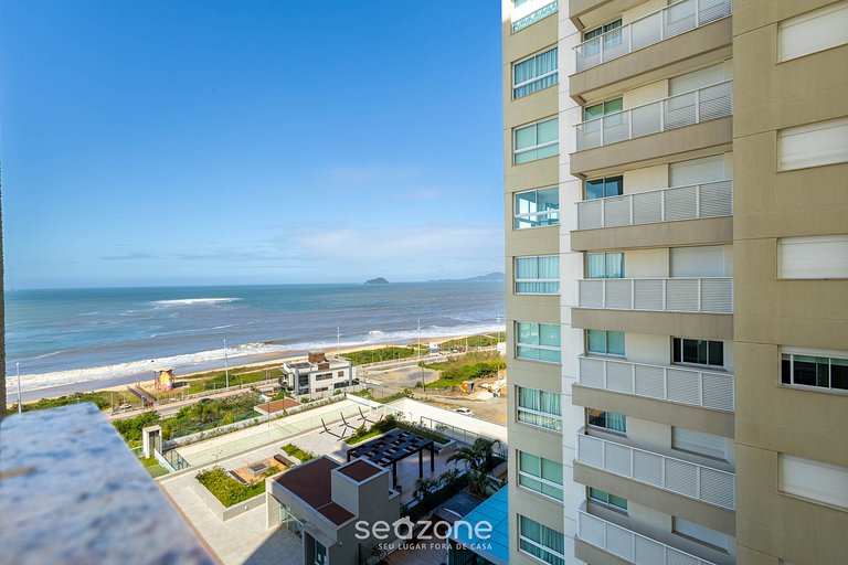 Dpto c/ balcón, parrilla y vista al mar SHC0801