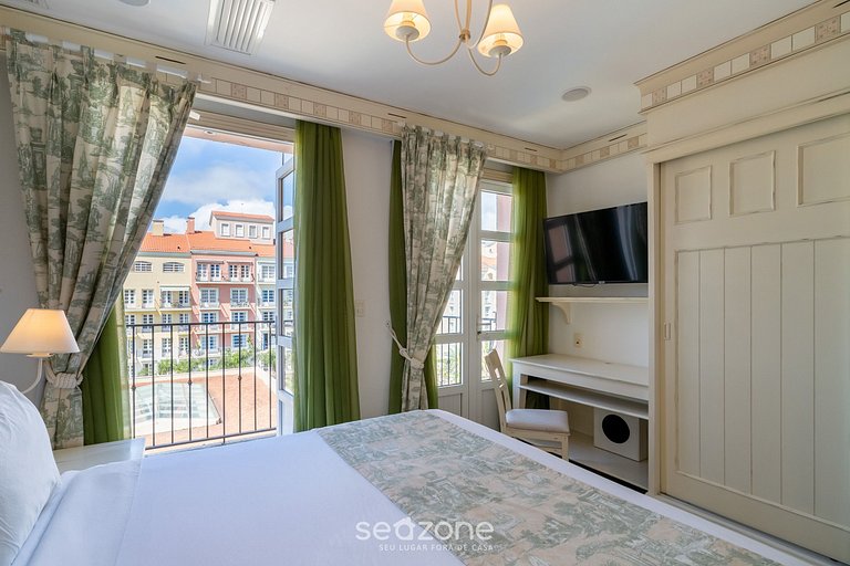 Estudio vista mar en Resort con piscina ILC3412