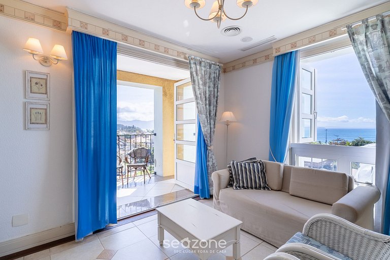 Suite com bela vista do mar ILC3415 Seazone