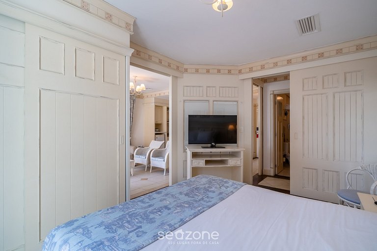 Estudio en Jurerê suite hermosa vista al mar ILC3415 Seazone