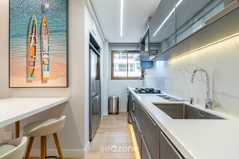 Apto c/ 2 Suítes em Jurerê Internacional VVC0202