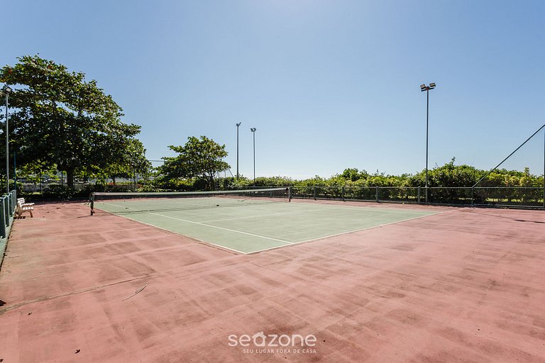 Apto Pé na Areia em Condomínio Completo RIT206