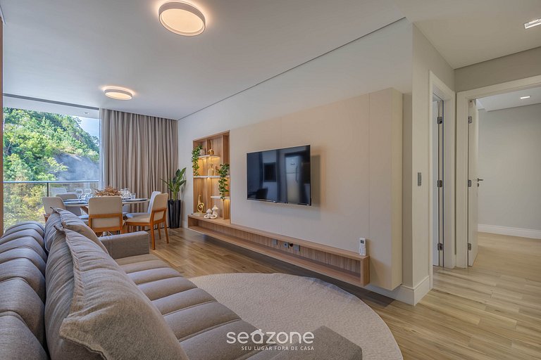 Apto c/ barbacoa en condominio con piscina TSO0403