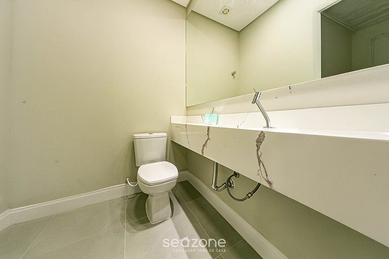 Studio em Jurerê novo próximo da praia ELU109 Seazone