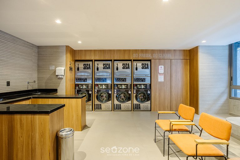 Apto en cond. c/ gimnasio, 400m del Metro ODM1203