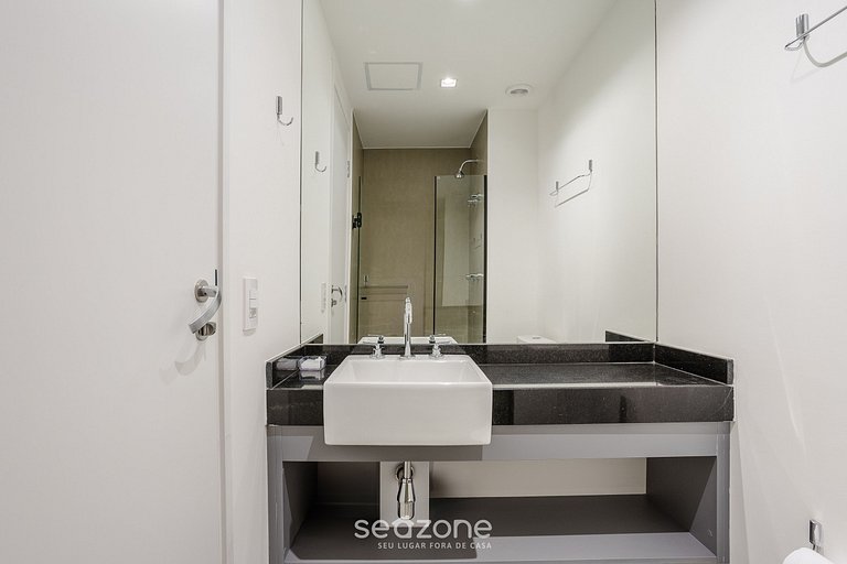 Studio em cond. c/ academia, 400m do Metrô ODM1203