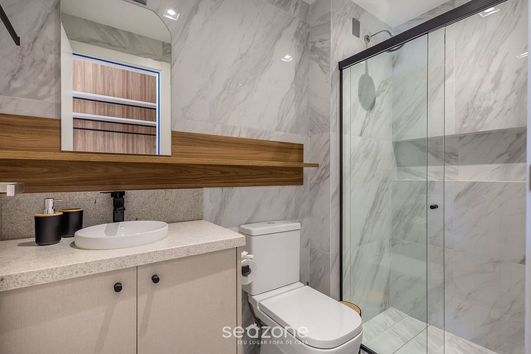 Apto c/ barbacoa en condominio con piscina TSO0403