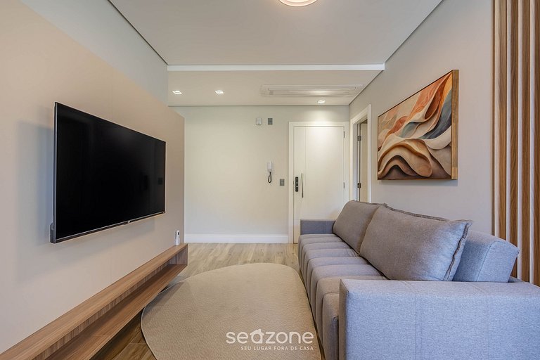 Apto c/ barbacoa en condominio con piscina TSO0403