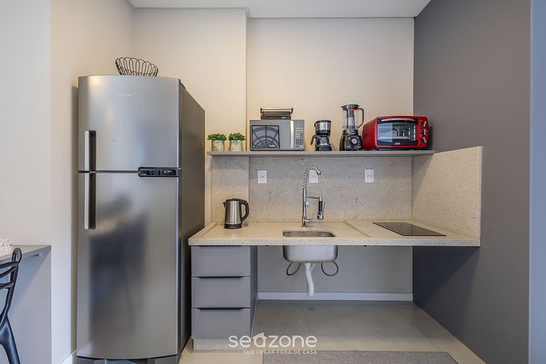 Estudio en cond. c/piscina a 200m la playa FFS0706