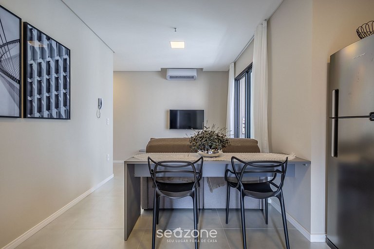 Conforto em cond. c/piscina 200m da Praia FFS0706