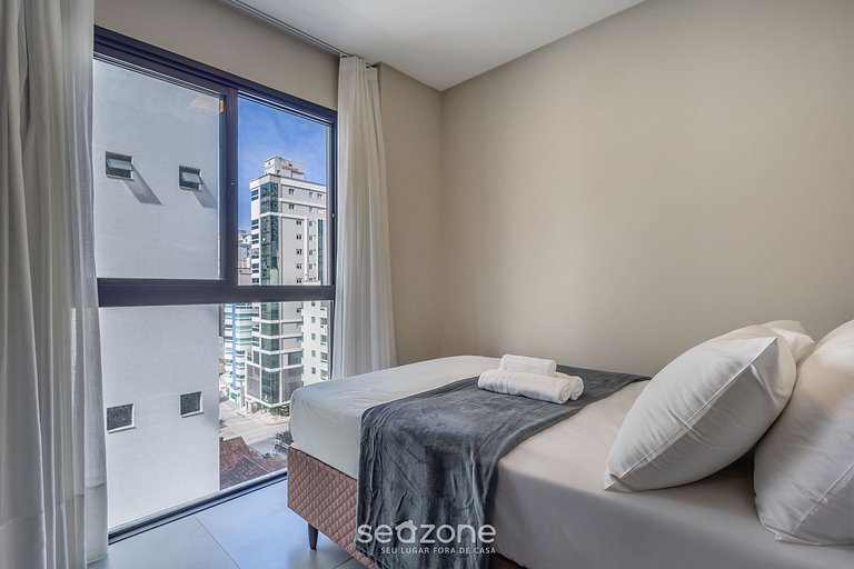 Estúdio em cond. c/piscina 200m da Praia FFS0706