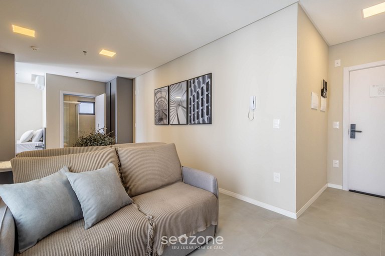 Estudio en cond. c/piscina a 200m la playa FFS0706