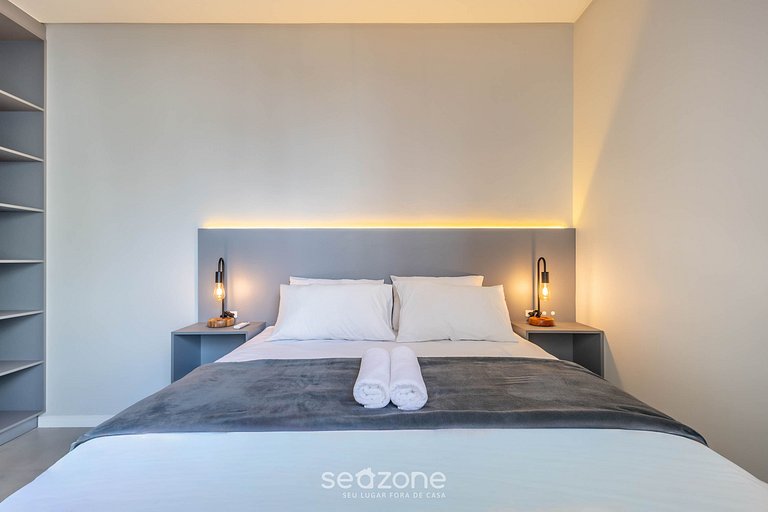 Moderno cond. c/piscina a 220m de la playa FFS0508