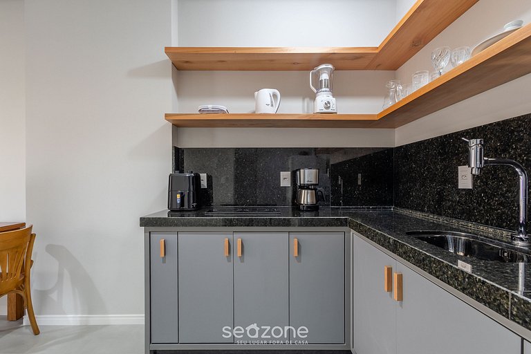 Estúdio em cond c/piscina a 220m da Praia FFS0508