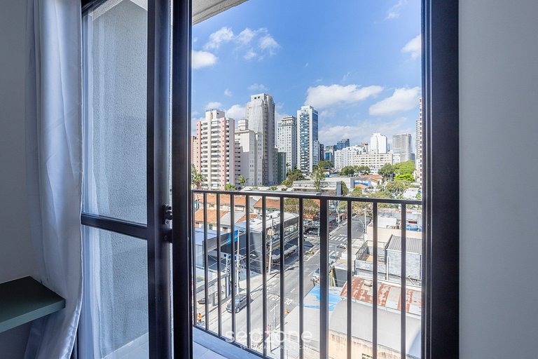 Studio c/ balcón en edif. c/ piscina VBV0616