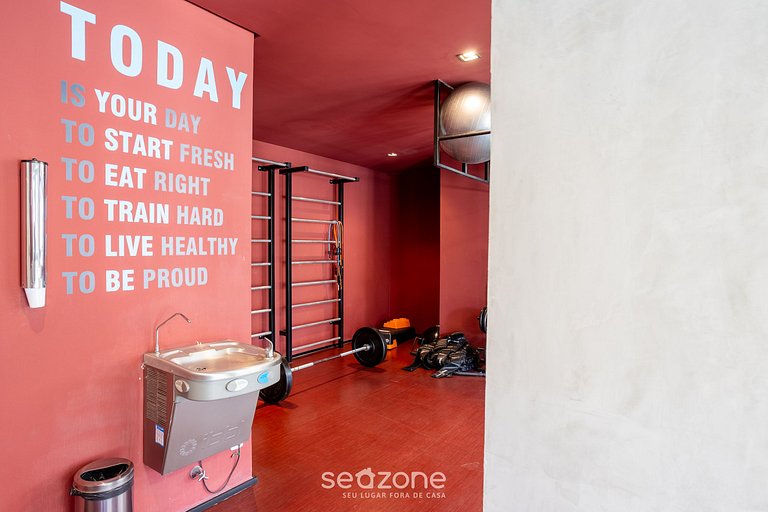 Studio c/ varanda em prédio c/ piscina VBV0616