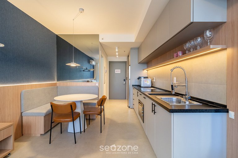 Estudio moderno en Trindade - Cerca del HU VTD0203