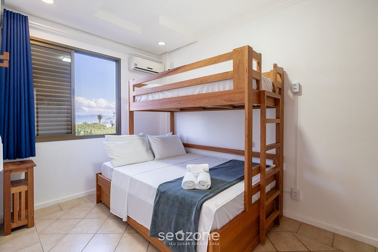 Apto con Vista al Mar a 214m de la Playa - BLU0206