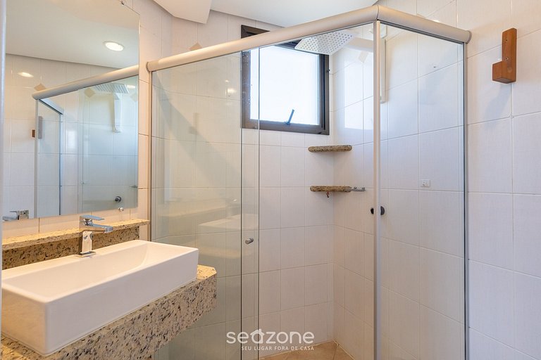 Apto con Vista al Mar a 214m de la Playa - BLU0206