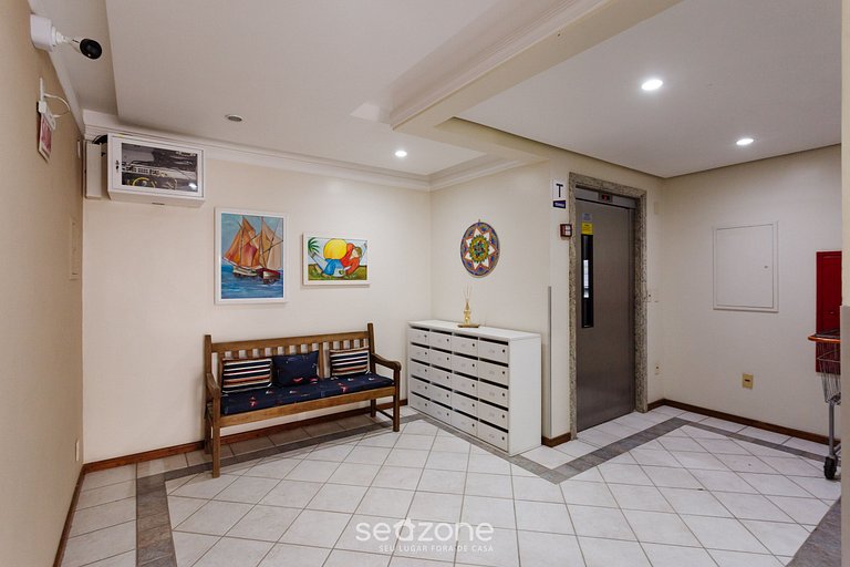 Apto con Vista al Mar a 214m de la Playa - BLU0206