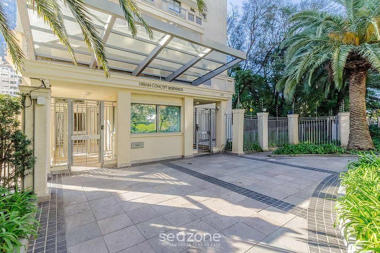 Apto Moderno c/ Churrasq. e Garagem UCR0505