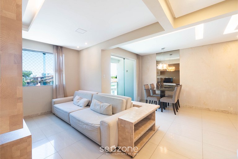 Apto. c/ balcón a 500 m de la playa REI0206