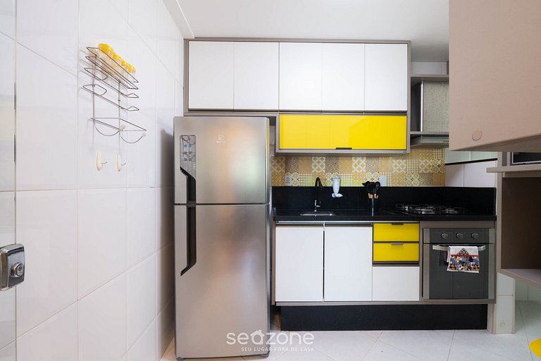 Apto. c/ balcón a 500 m de la playa REI0206