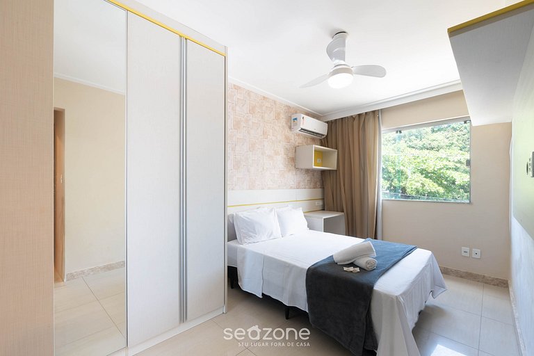 Apto. c/ balcón a 500 m de la playa REI0206