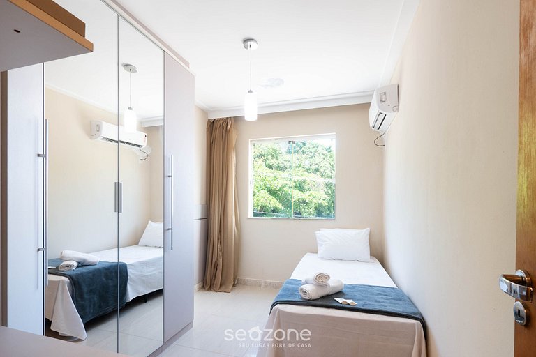 Apto. c/ balcón a 500 m de la playa REI0206