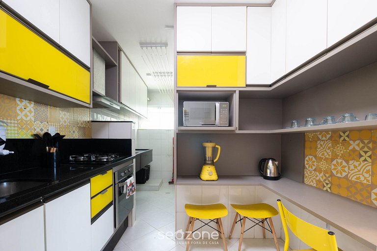 Apto. c/ balcón a 500 m de la playa REI0206