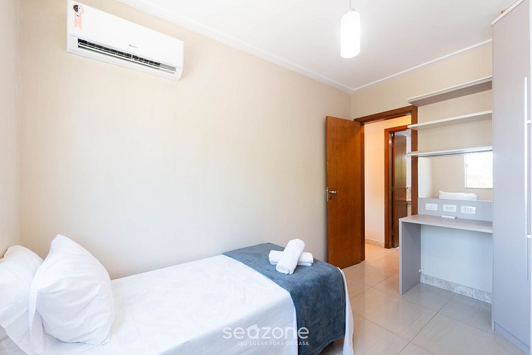 Apto. c/ balcón a 500 m de la playa REI0206