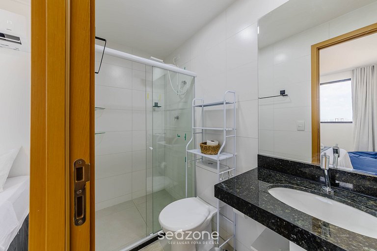 Estúdio a 350m da orla de Pajuçara - SLI0703