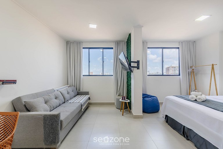 Estúdio a 350m da orla de Pajuçara - SLI0703