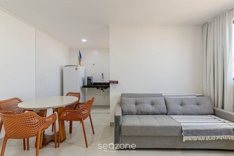 Estudio a 350m de la playa de Pajuçara SLI0703