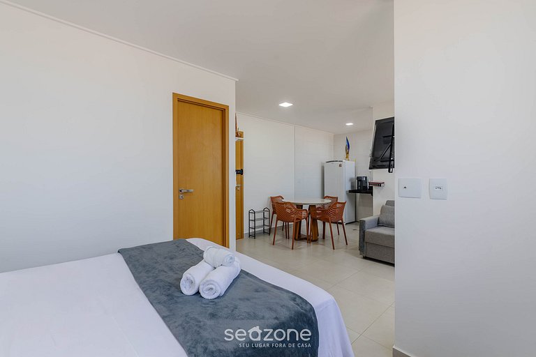 Estudio a 350m de la playa de Pajuçara SLI0703