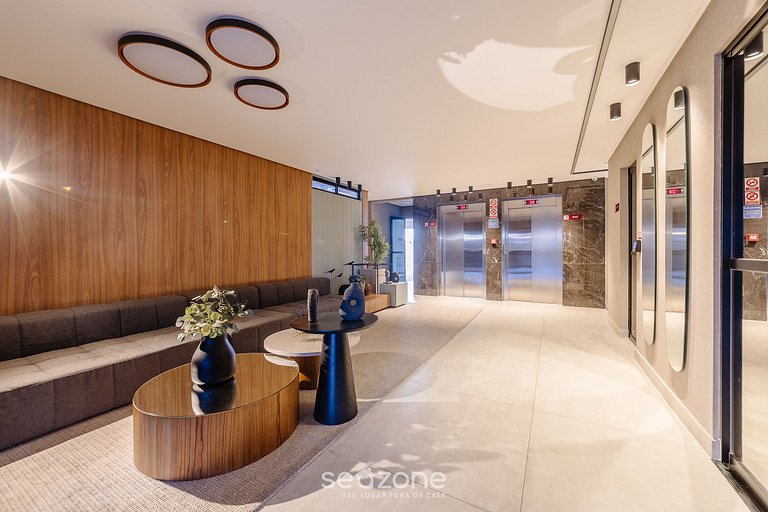 Estudio en cond. c/ piscina a 350m del mar SLI0704