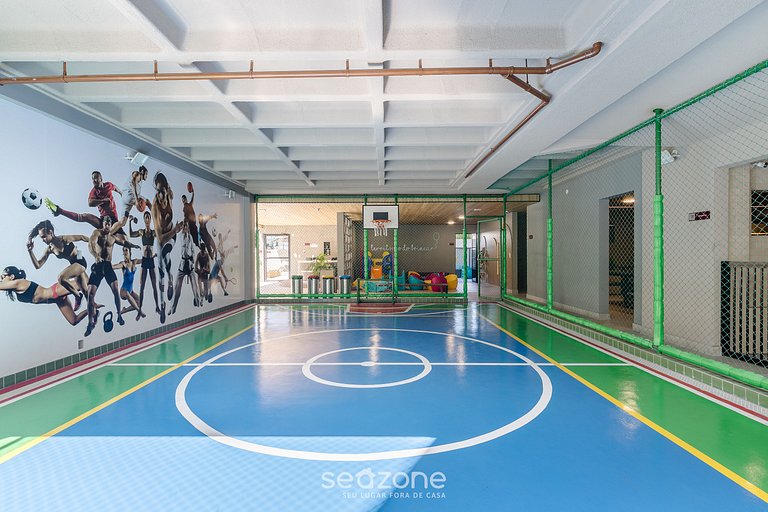 Estudio en cond. c/ piscina a 350m del mar SLI0704