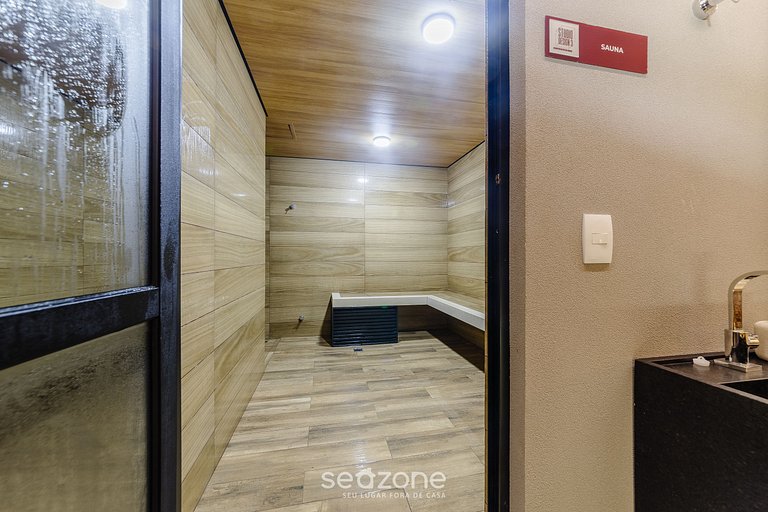 Studio em cond. c/ piscina a 350m do Mar - SLI0704