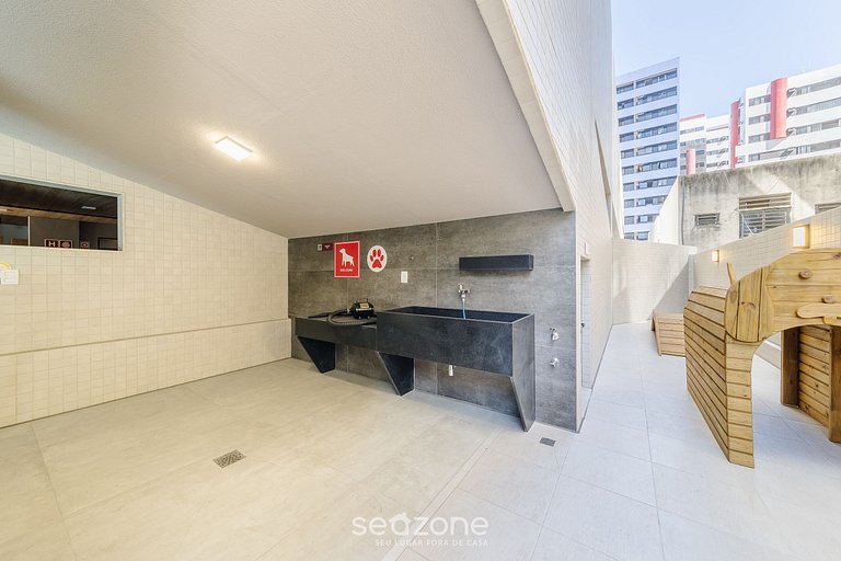 Apto em Cond. c/ Piscina c/ vista p/ Mar SLI1013