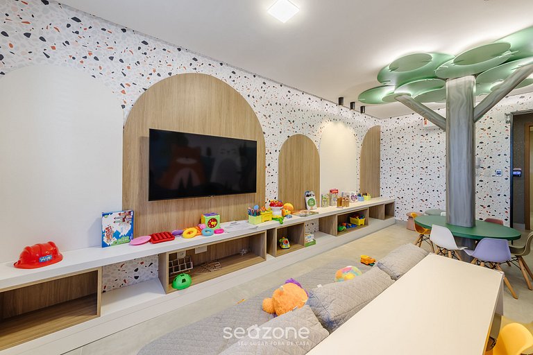 Estudio en cond. c/ piscina a 350m del mar SLI0704